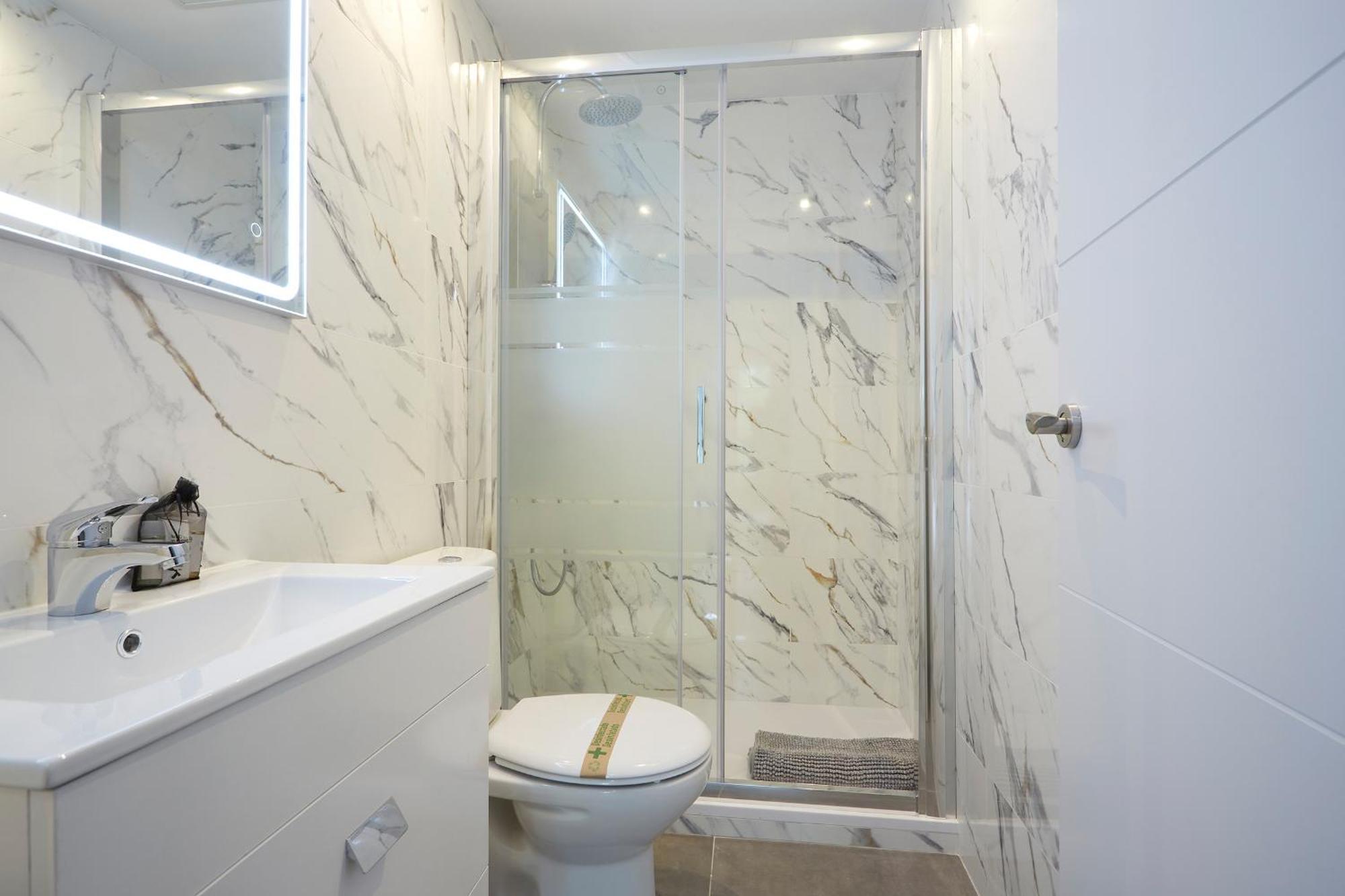 Three Bedroom Two Bathroom Apartment Close To Beach Barcelona Bagian luar foto
